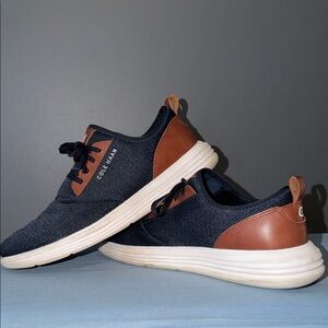 Cole Haan GrandSport Men's Dark Blue and Tan Casual shoes Size 13